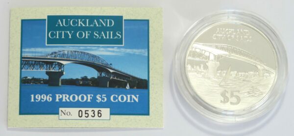 Proof  $5 Auckland City 1996