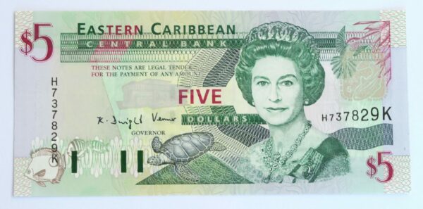 Eastern Caribbean $5