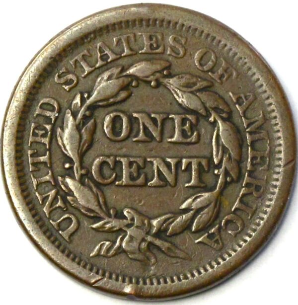 Braided Hair Cent 1851 Fine