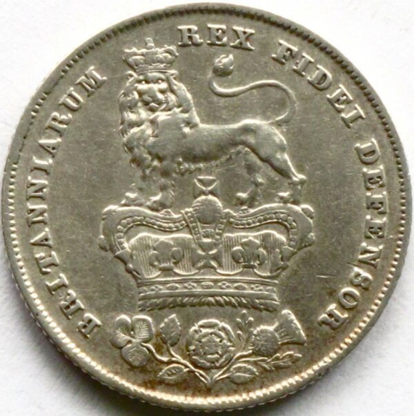 1825 Shilling gVF