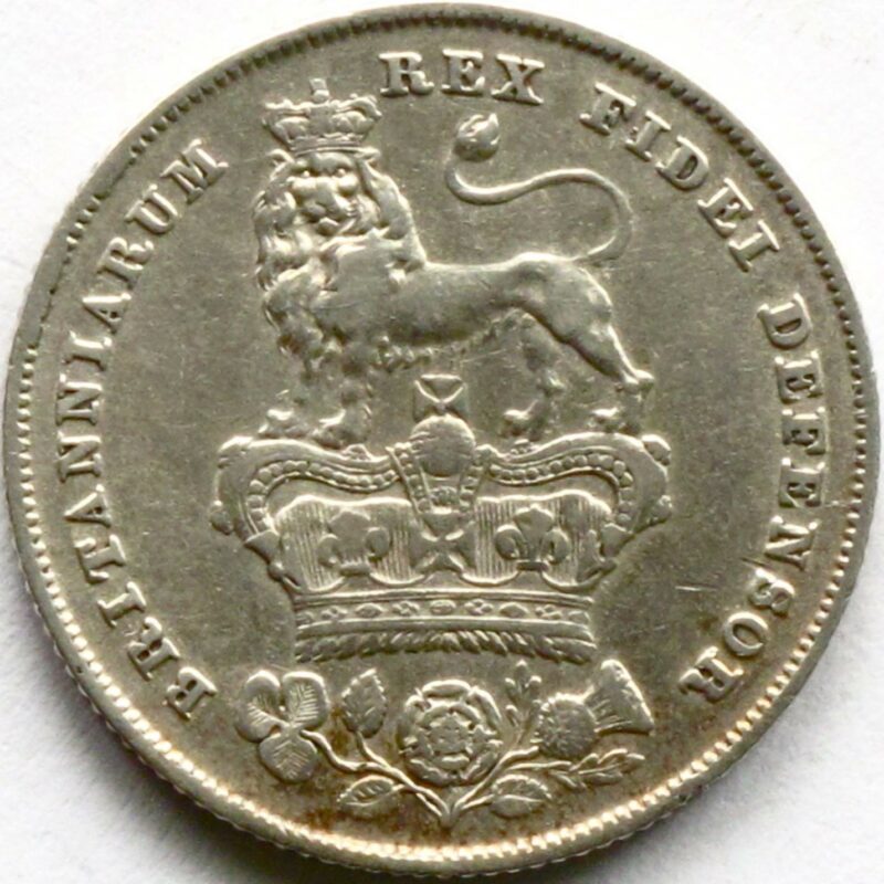 1825 Shilling gVF