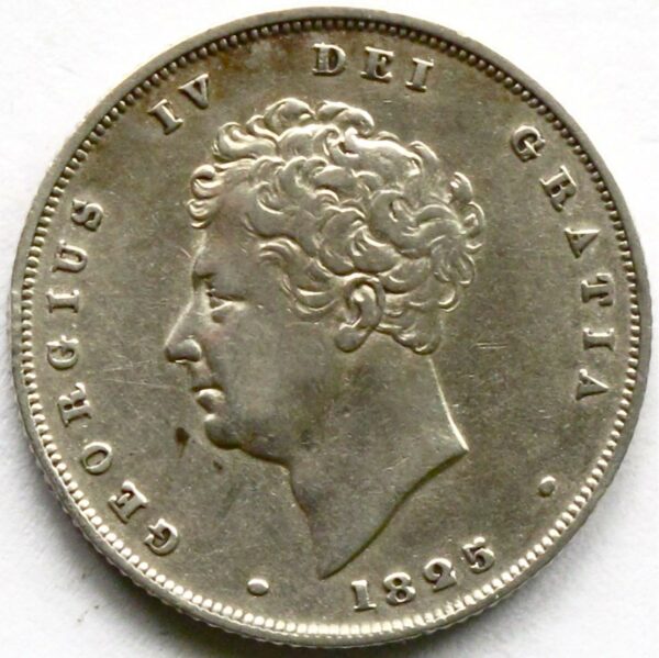 1825 Shilling gVF