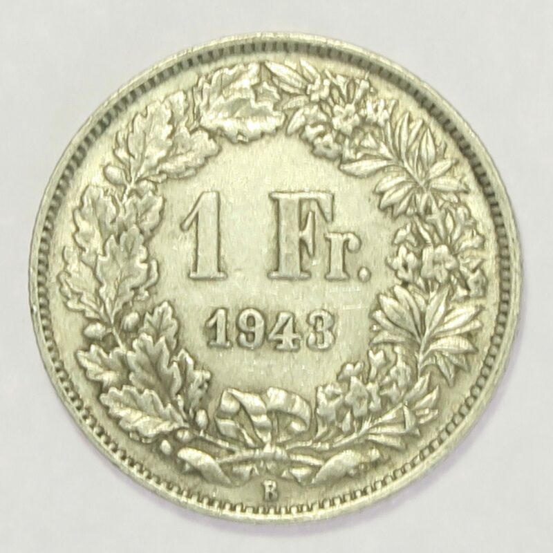 Swiss Franc 1943B