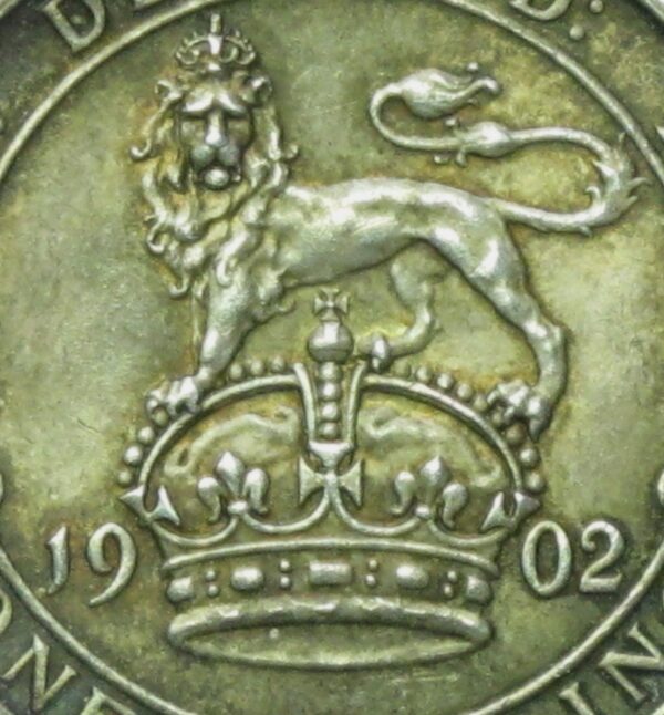 1902 Shilling aEF