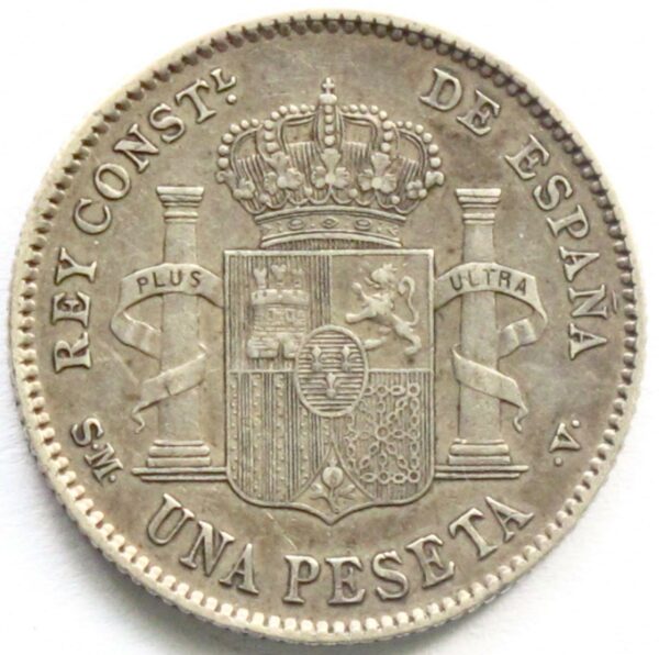 Spain Silver peseta