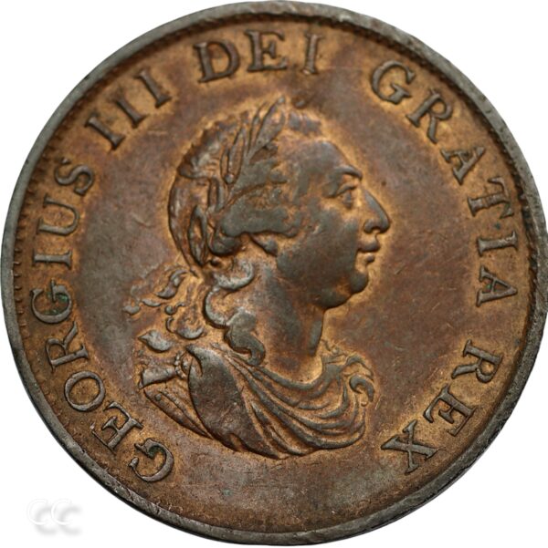 George III Halfpenny