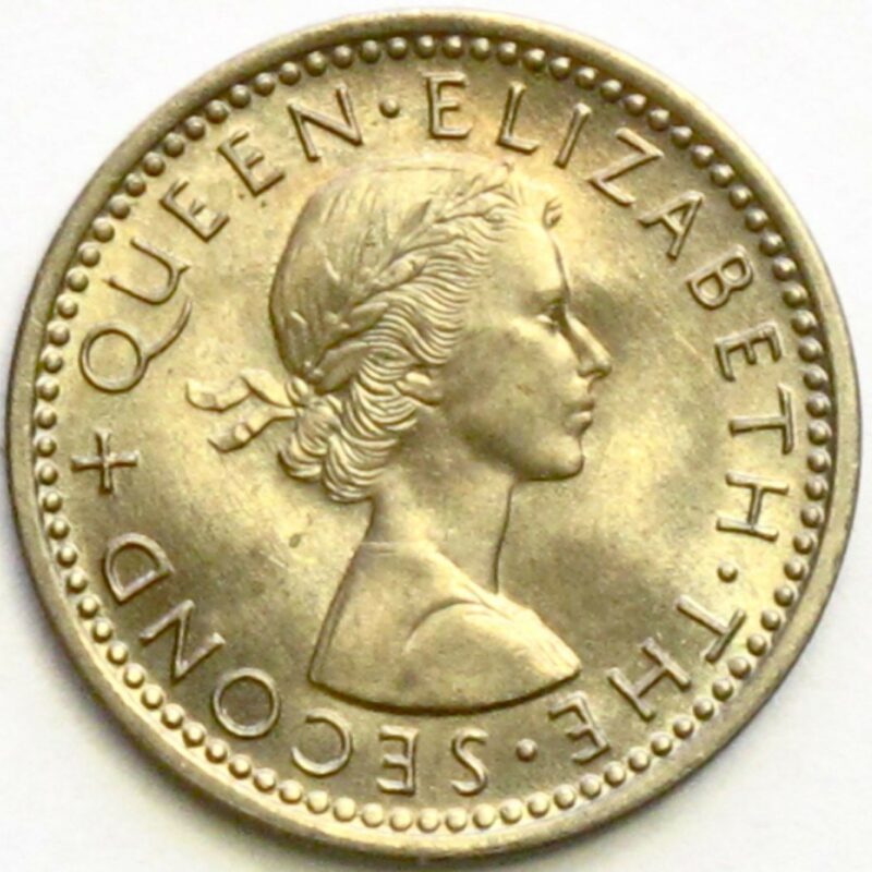 1957 Threepence