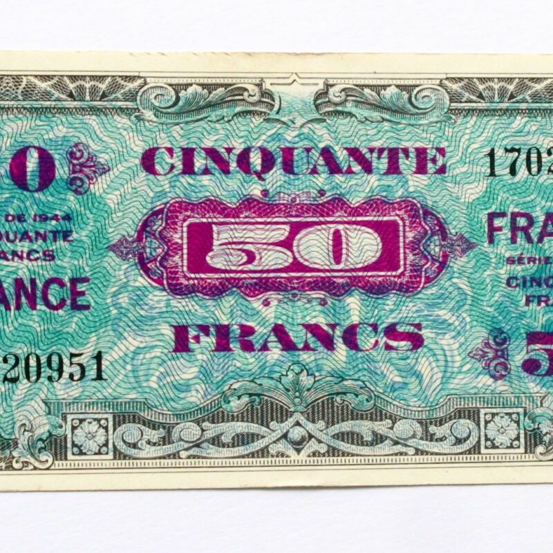 50 Francs Allied Military 1944