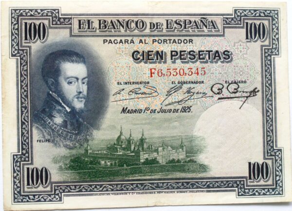 100 Pesetas Spain