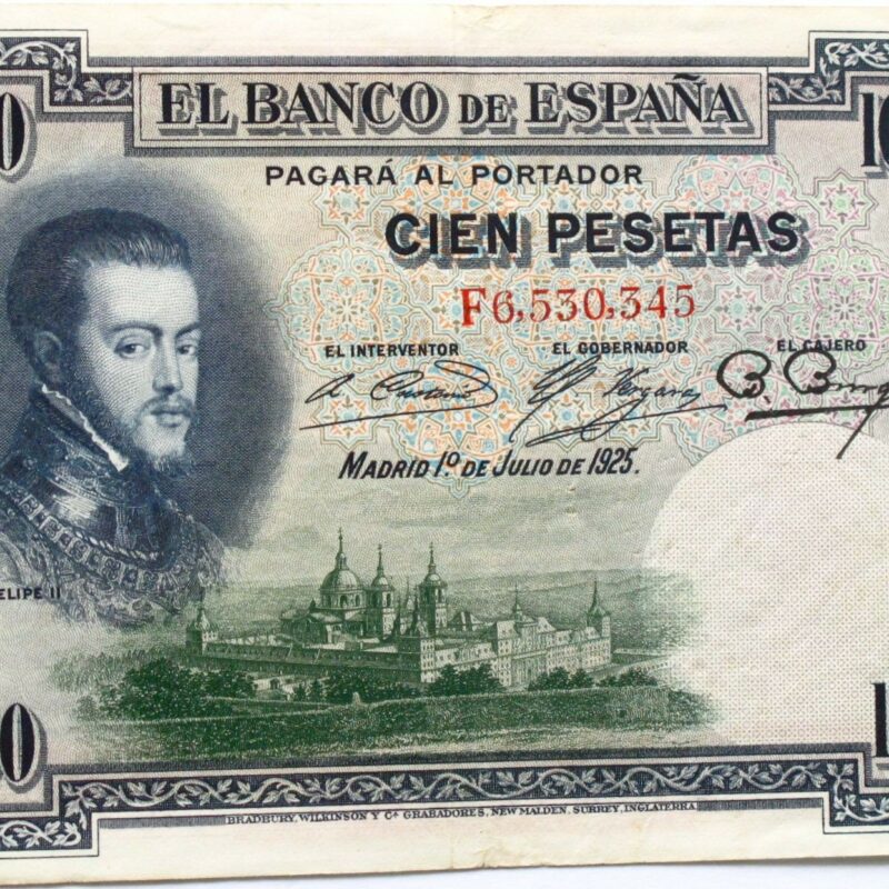 100 Pesetas Spain