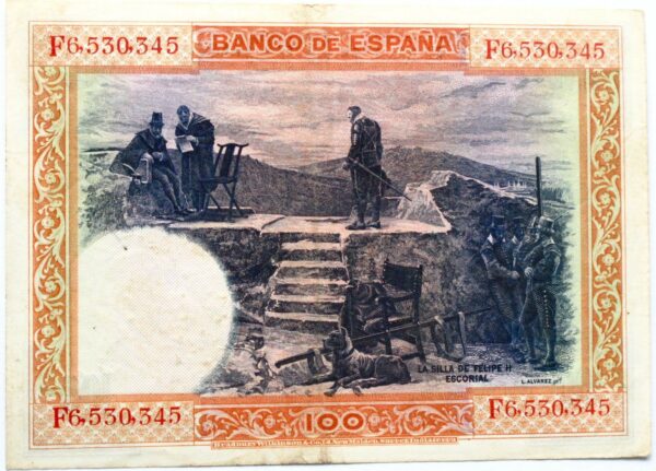 100 Pesetas Spain 1925