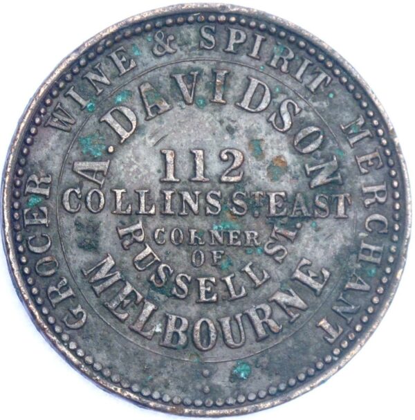 Scarce Australian Token 1862