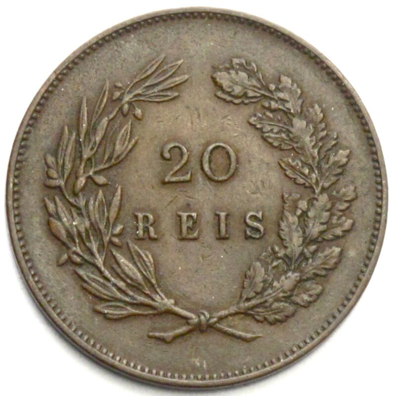 Portugal 20 Reis 1891