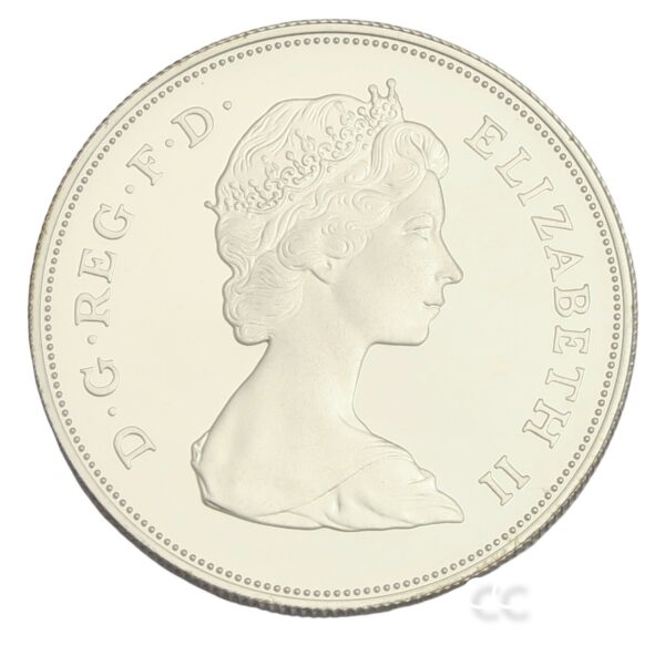Twenty Five Pence 1981 Proof Silver.