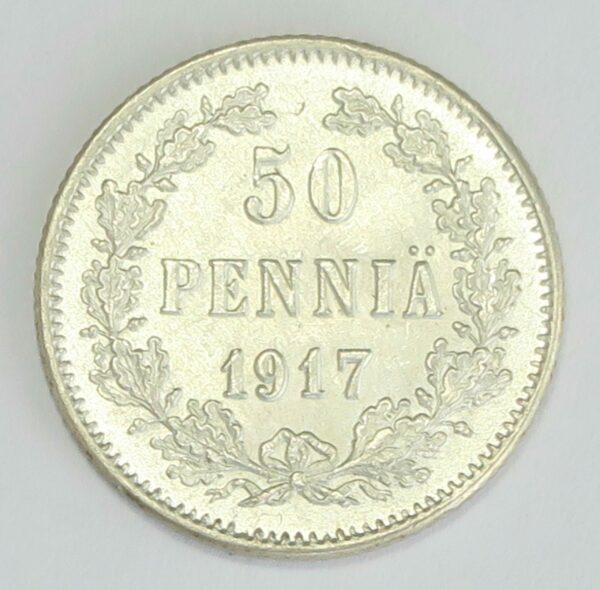 Finland 50 Pennia 1917