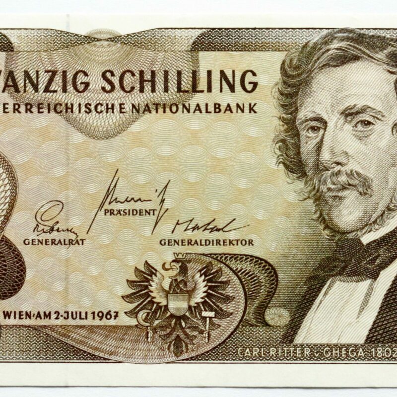 Austria 20 Shillings 1967