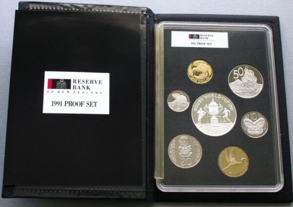 Proof Rugby Coin Set 1991
