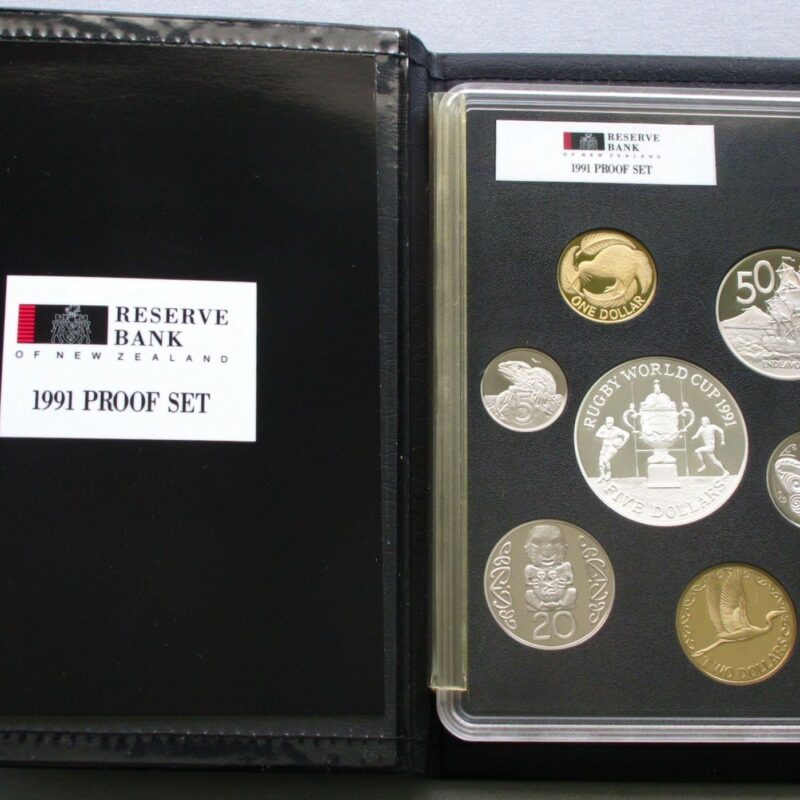 Proof Rugby Coin Set 1991