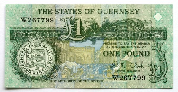 Guernsey Pound 1991 UNC