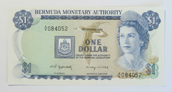 Bermuda Dollar 1982