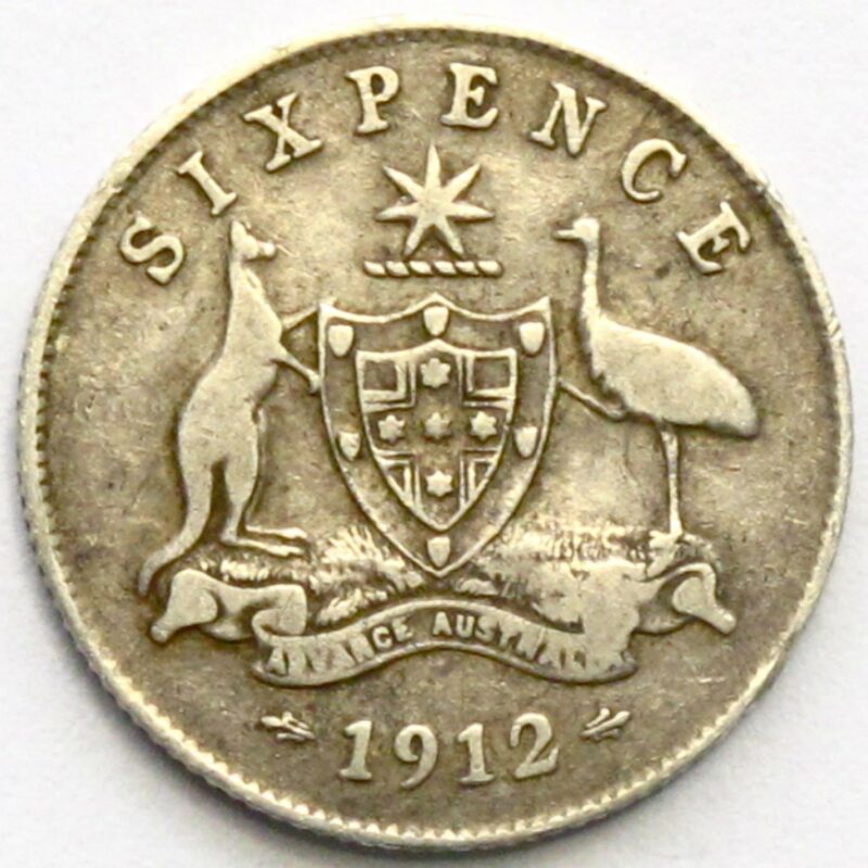 Sixpence 1912 gFair
