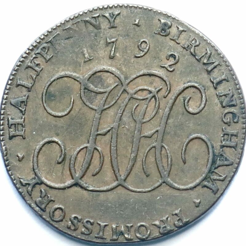 H.Hickmans Token 1792