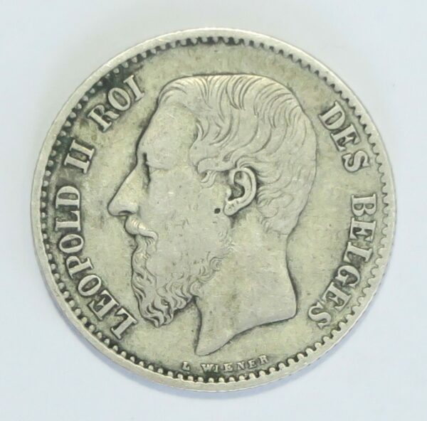 Belgium 1 Franc 1869