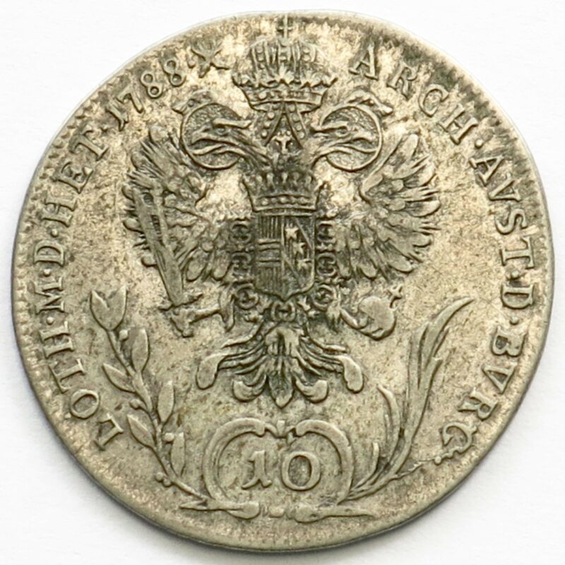 Hungary 10 Kreuzer 1788B