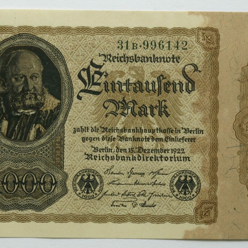 1000 Reichsbanknote 1922