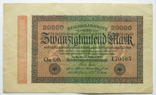 20,000 Mark 1923