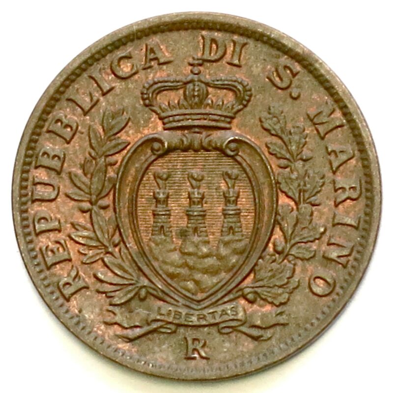 San Marino 5 Centesimi 1938