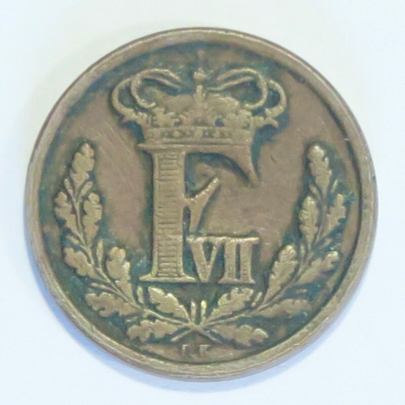 Denmark Half Skilling 1852