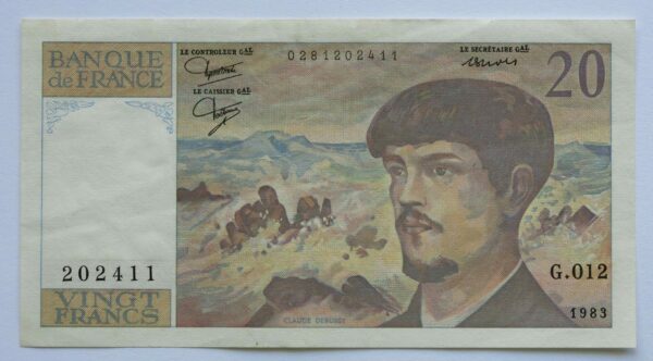 France 20 Francs 1983