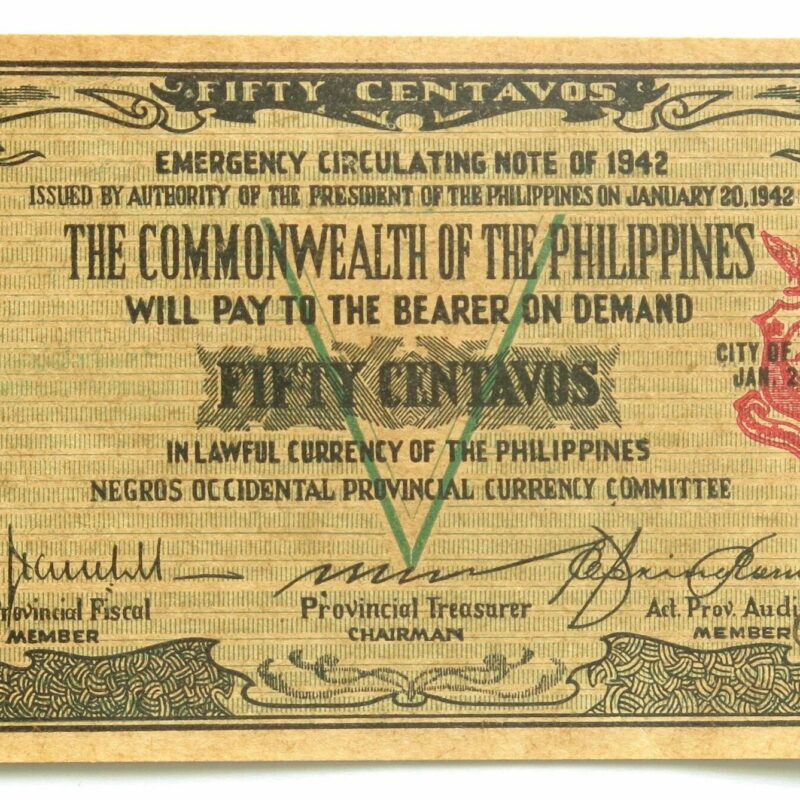 Phillipines Negros 50 Centavos