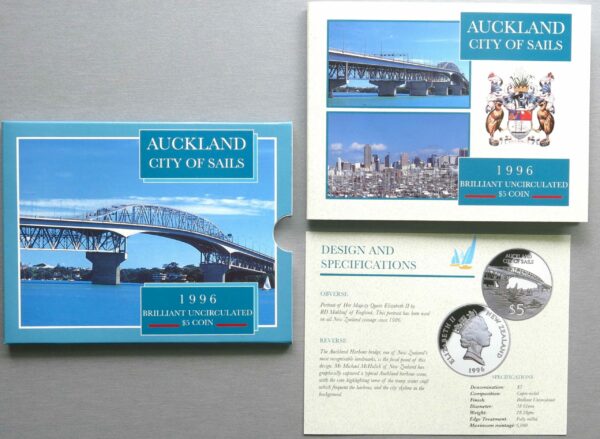 Auckland $5 1996 City of Sales