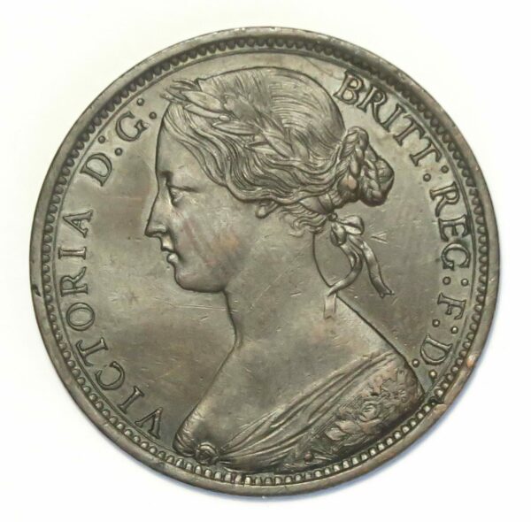 Rare high grade Penny 1872