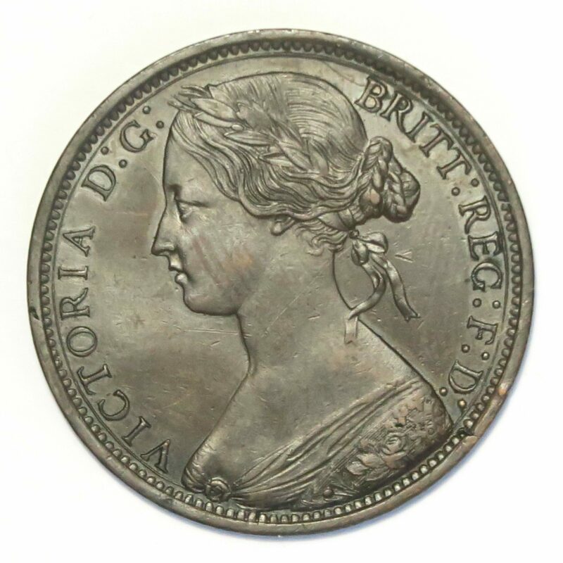 Rare high grade Penny 1872