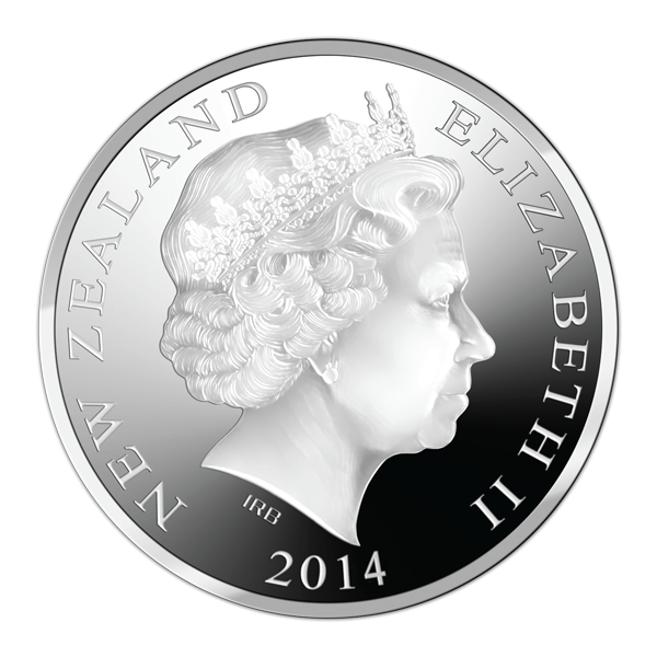 New 2014 Silver 5 Dollar