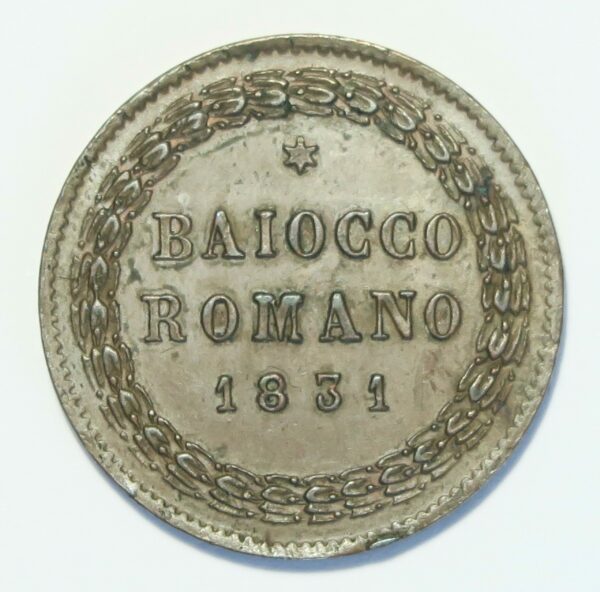 Papal States Baiocco 1831