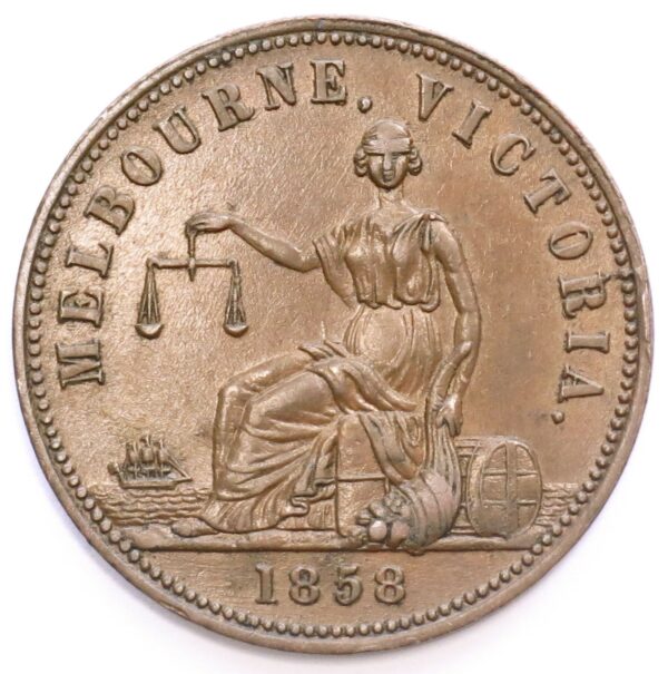 Hide and De Carle Token 1858