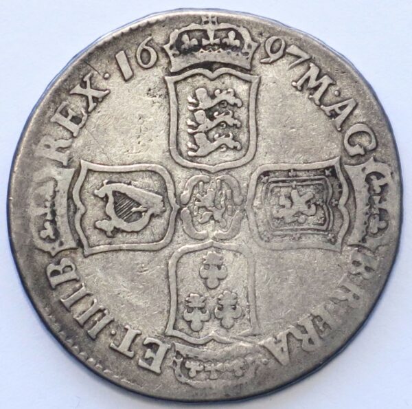 1697 Halfcrown William