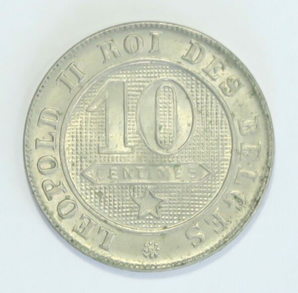 Belgium 10 Centimes 1898