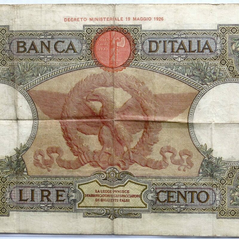 Italy 100 Lire 1942