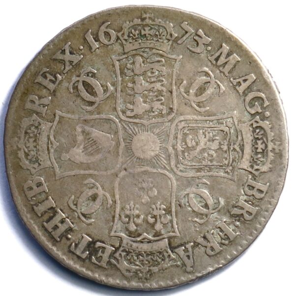 Charle II Halfcrown 1673