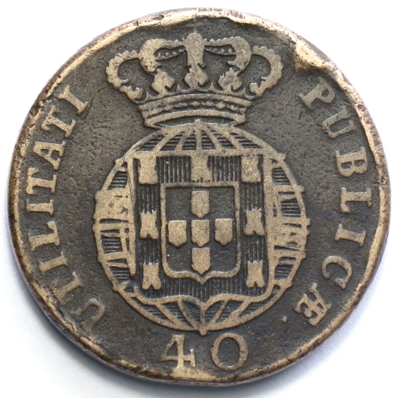 Portugal 40 Reis 1822