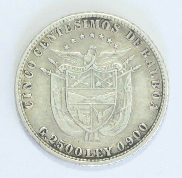 Panama 5 Centesimos 1916