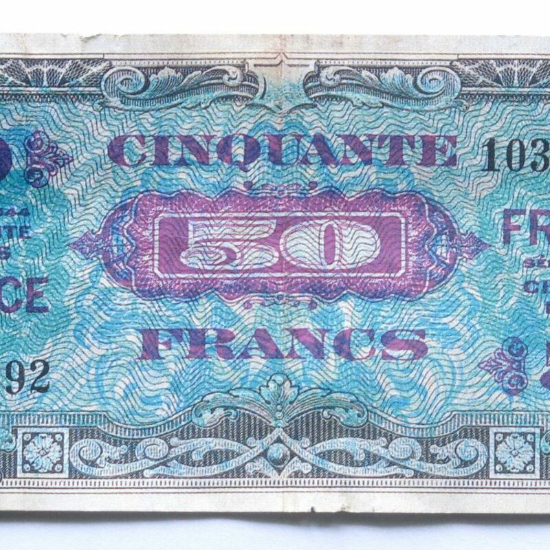 Allied Military 50 Francs 1944
