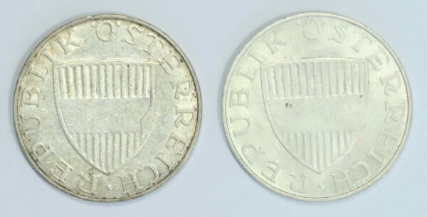 Austria 10 Shillings 1958