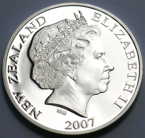 Scott Base 2007 Silver Dollar