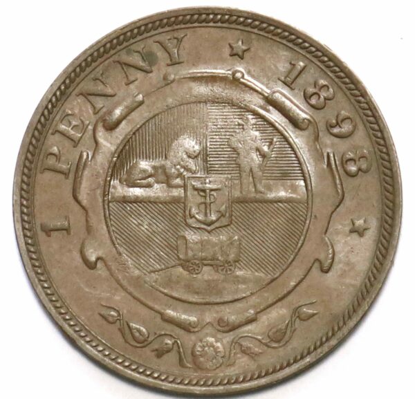 South Africa Penny 1898